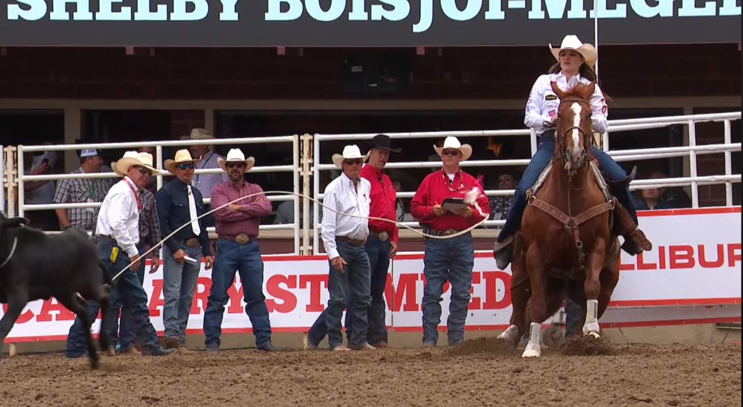 breakaway roping, Stampede