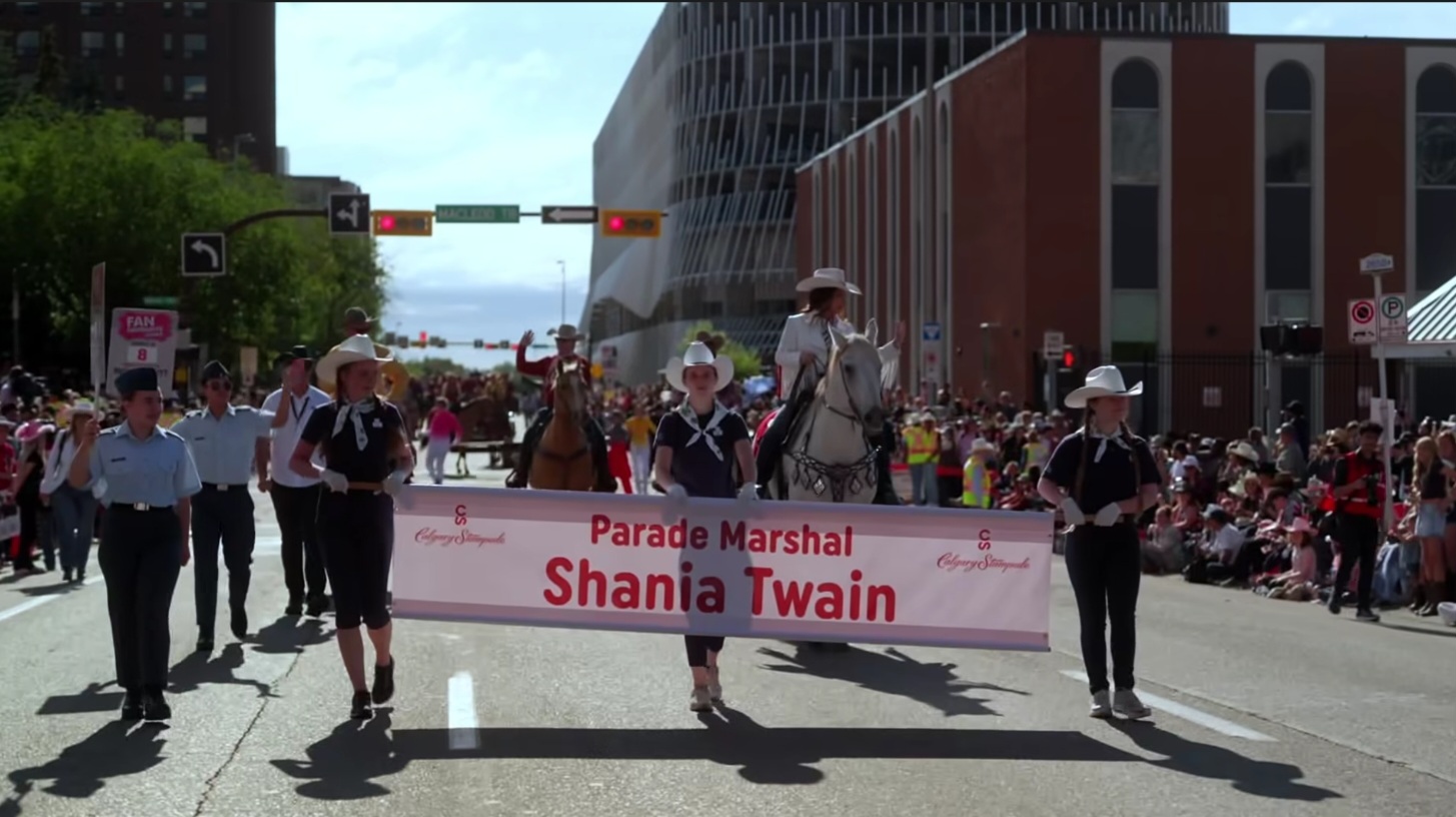 Shania Twain, 2025 Parade Marshal