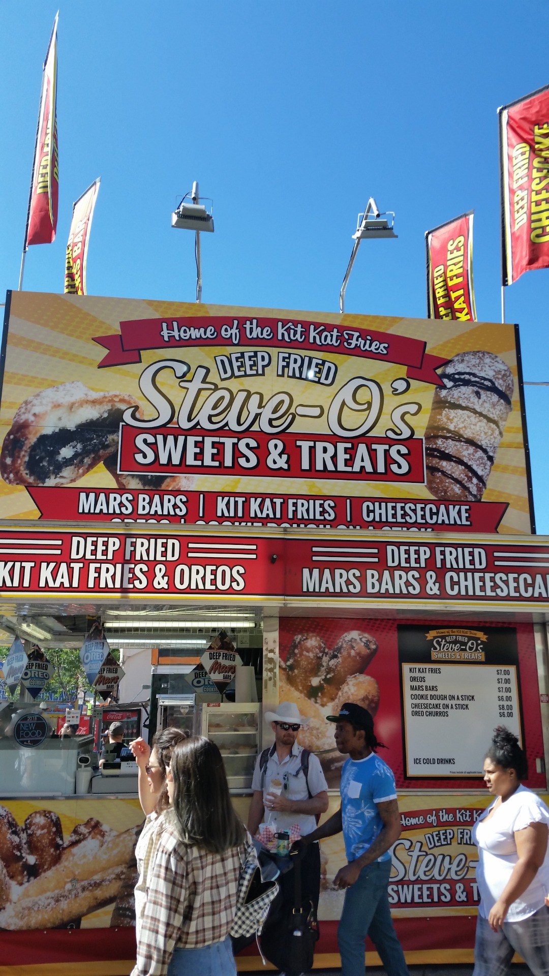 deep fried everything at Stampede